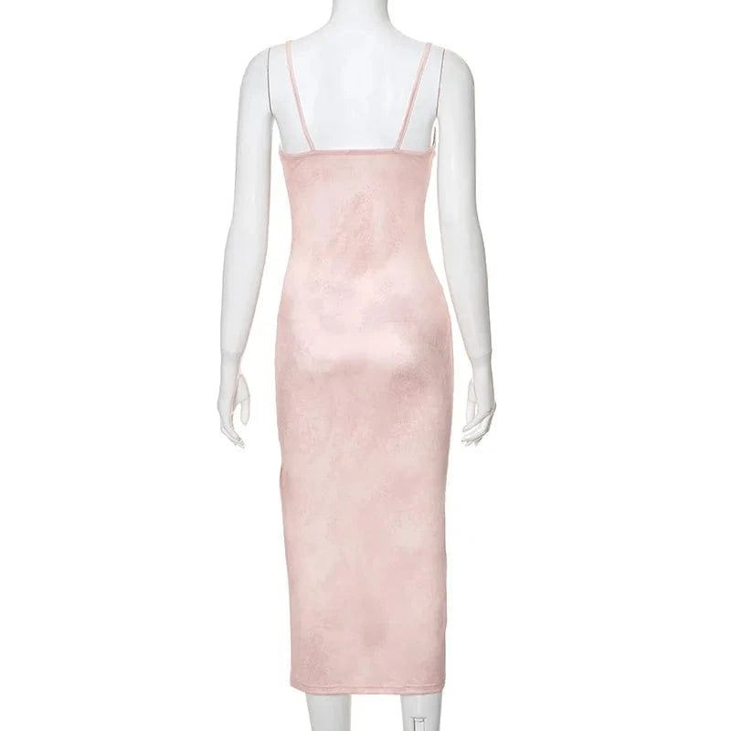 New arrivals 2024 modest boutique evening party club Spaghetti Strap women's dresses