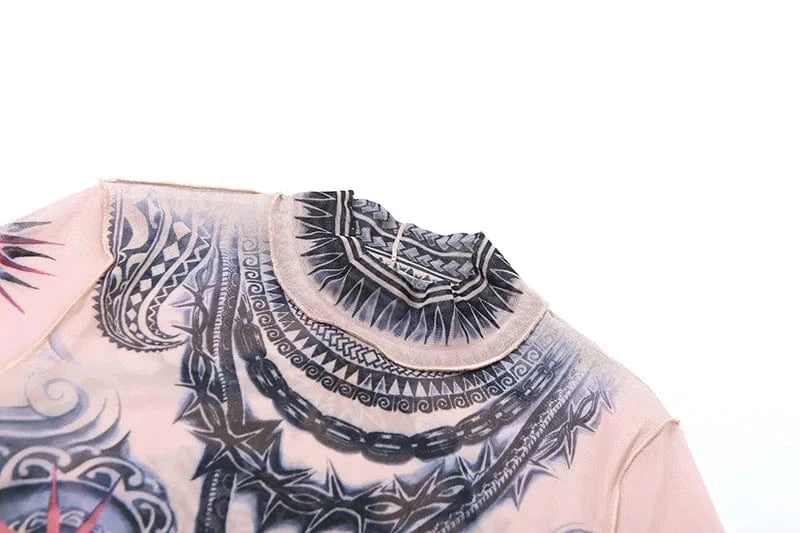 New arrivals factory 2024 spring boutique lounge wear mesh see through two piece pants set