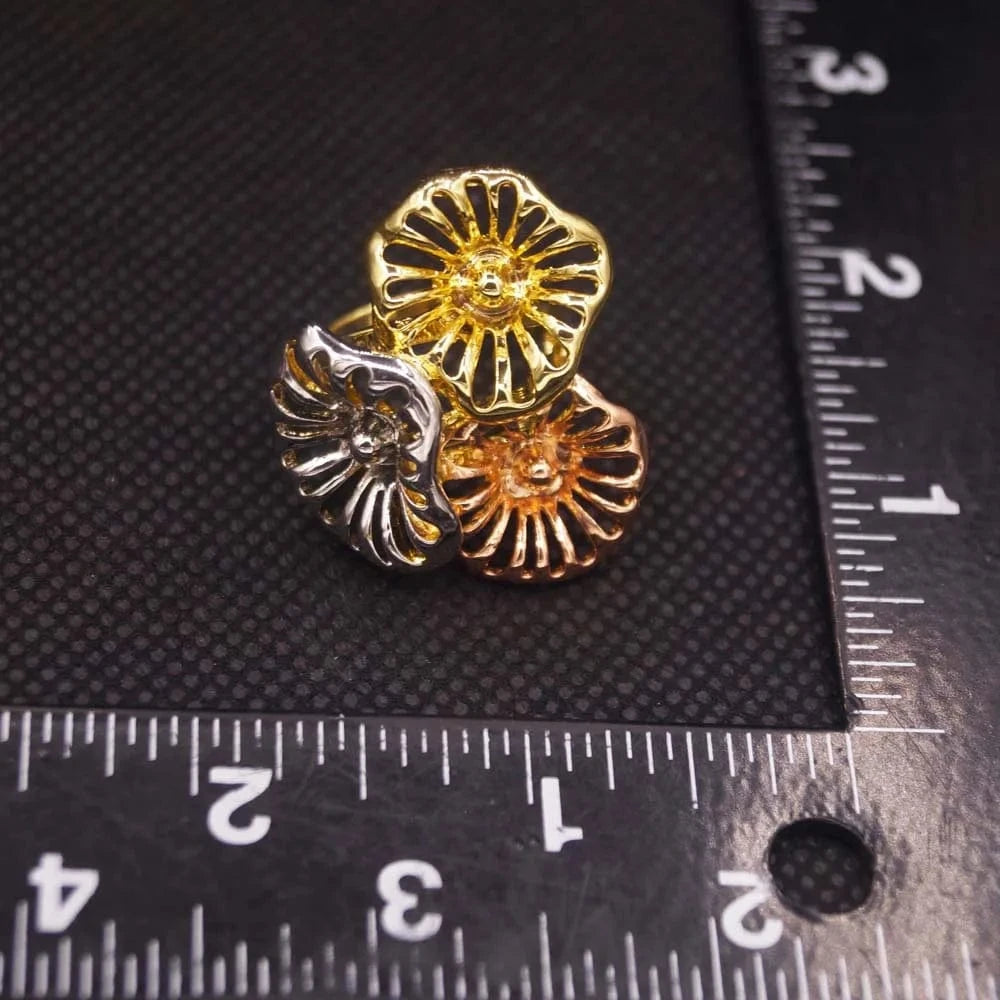 New Arrivals Fashion Popular Hot sale Gold Plated Copper Alloy Ring Latest Wedding Party Gift Birthday Wholesale Factory Jewelry