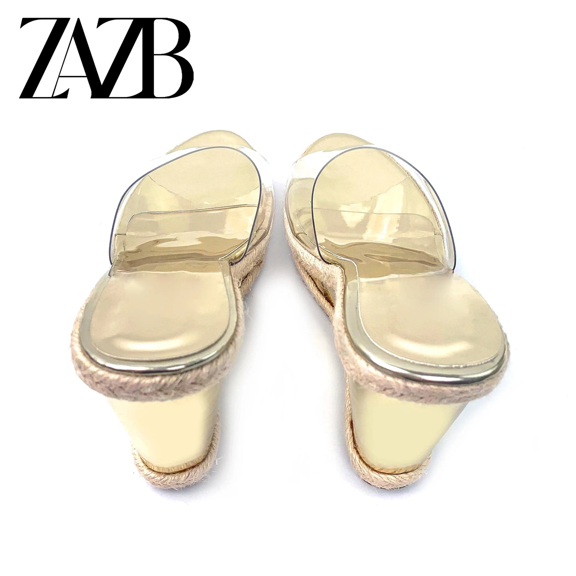 New arrivals Hot Selling Metal Feeling women's wedges slipper beach Narrow strap Sandals Rome Sexy ladies High heels