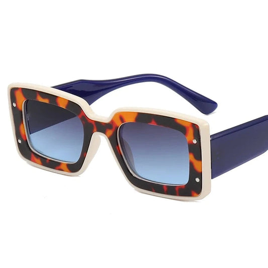 New Arrivals Style Women Small Tortoise Rectangle Sun glasses Manufacture Small Orders sunglasses 2024