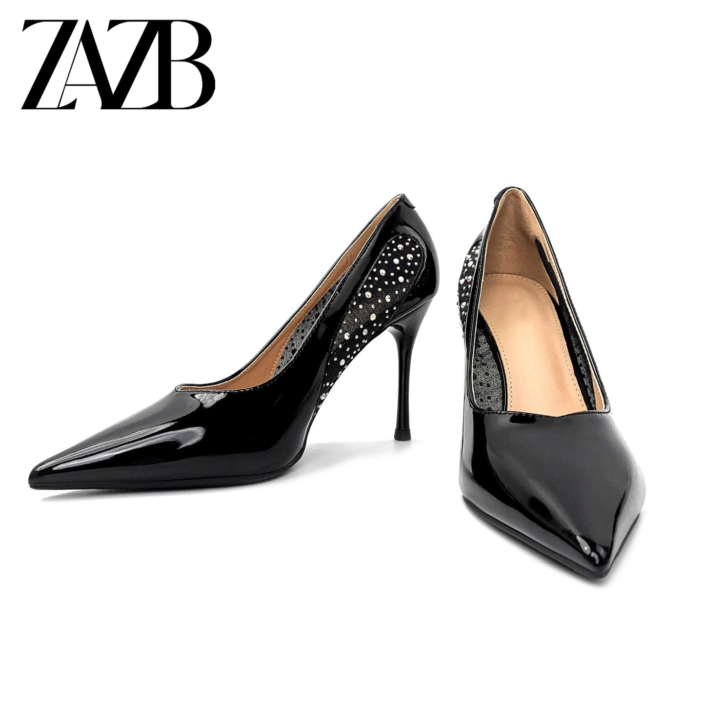 New arrivals styles customized wholesale summer pointed end women's high heel shoes Sexy Office formal Wedding ladies Thin heel