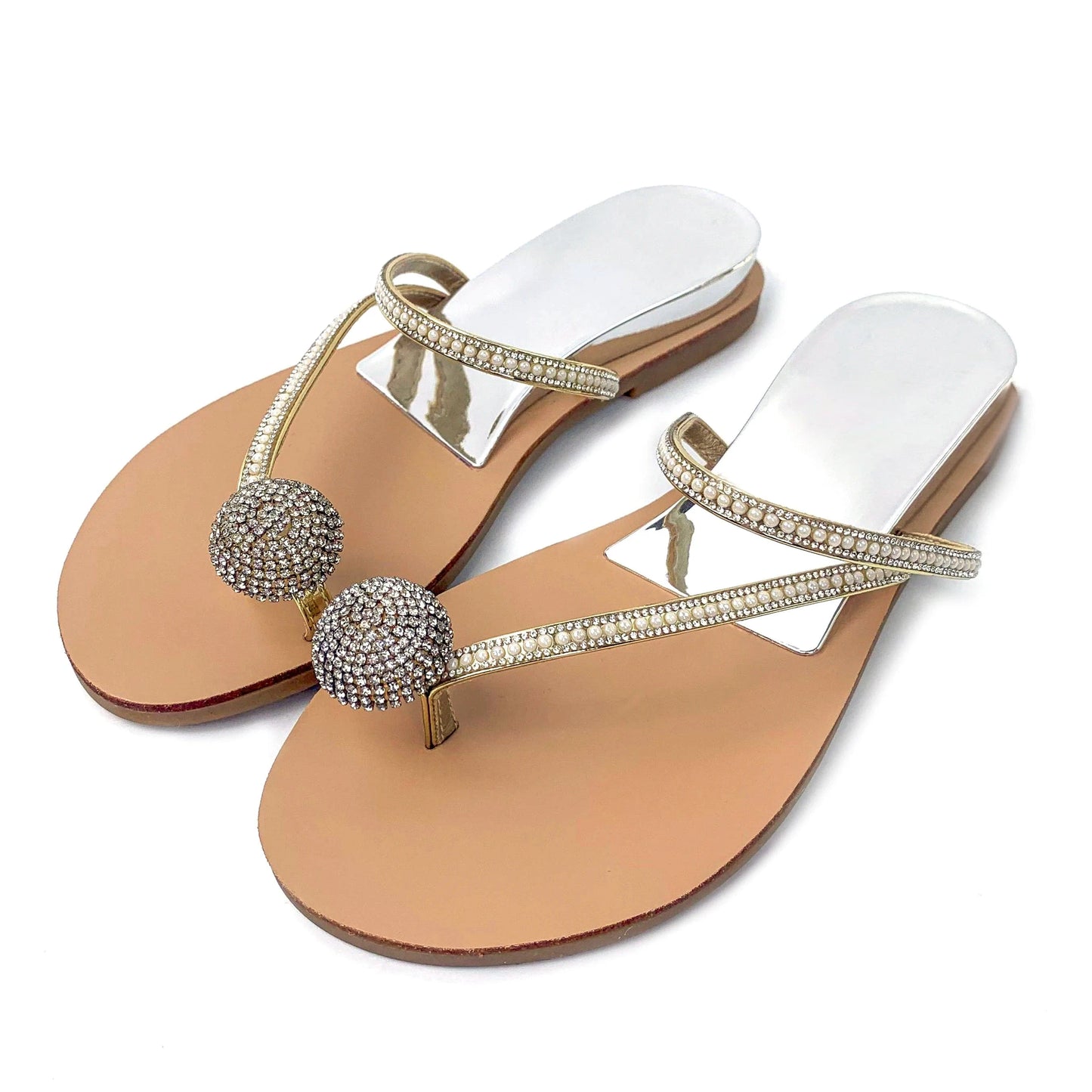 new arrivals styles summer wholesale silvery Strap Ribbons fashion womens shoes