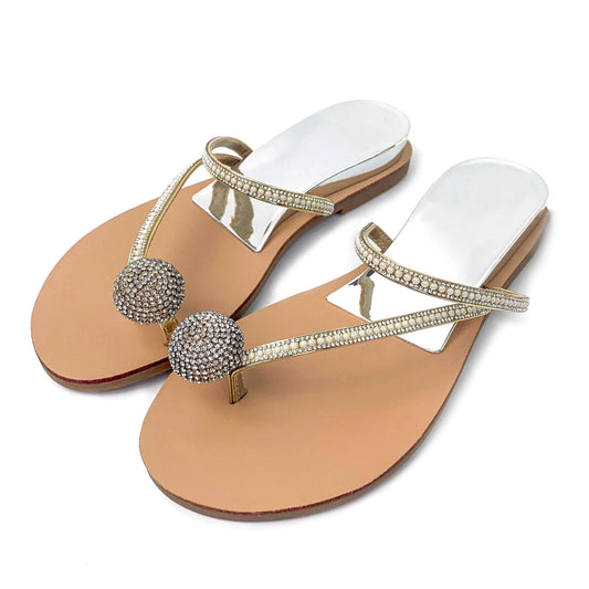 new arrivals styles summer wholesale silvery Strap Ribbons fashion womens shoes