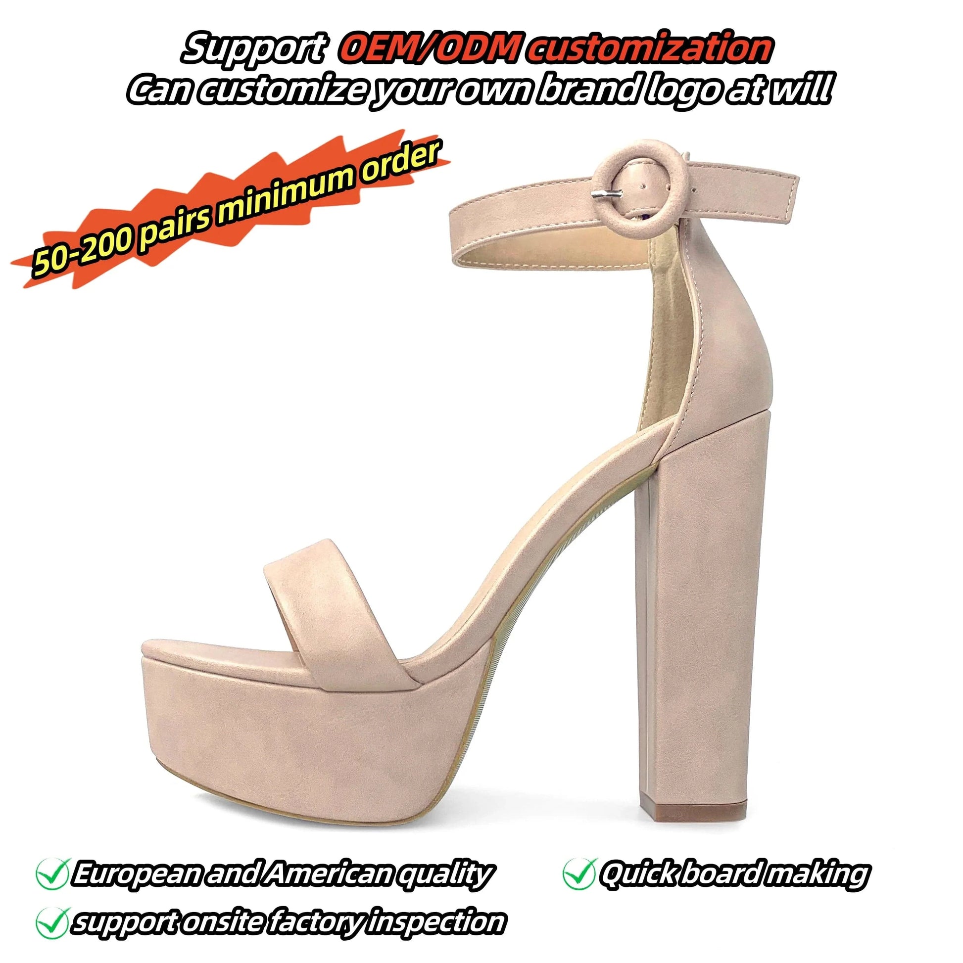 new arrivals summer wholesale Thin heel Open toe Fangtou  fashion womens shoes
