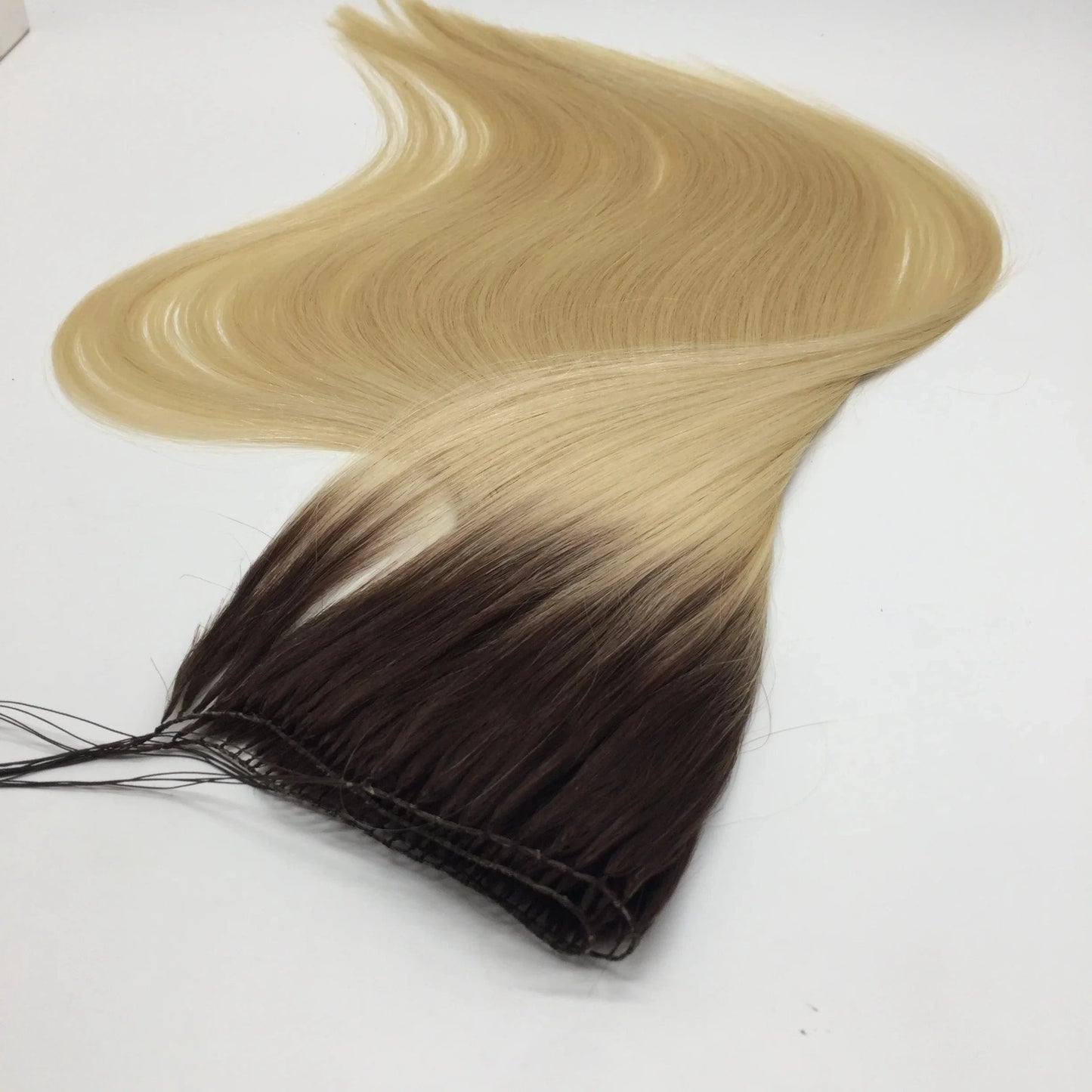New Created most comfortable and Invisible 100% human virgin remy hair double stranded Feather Line Hair Extensions