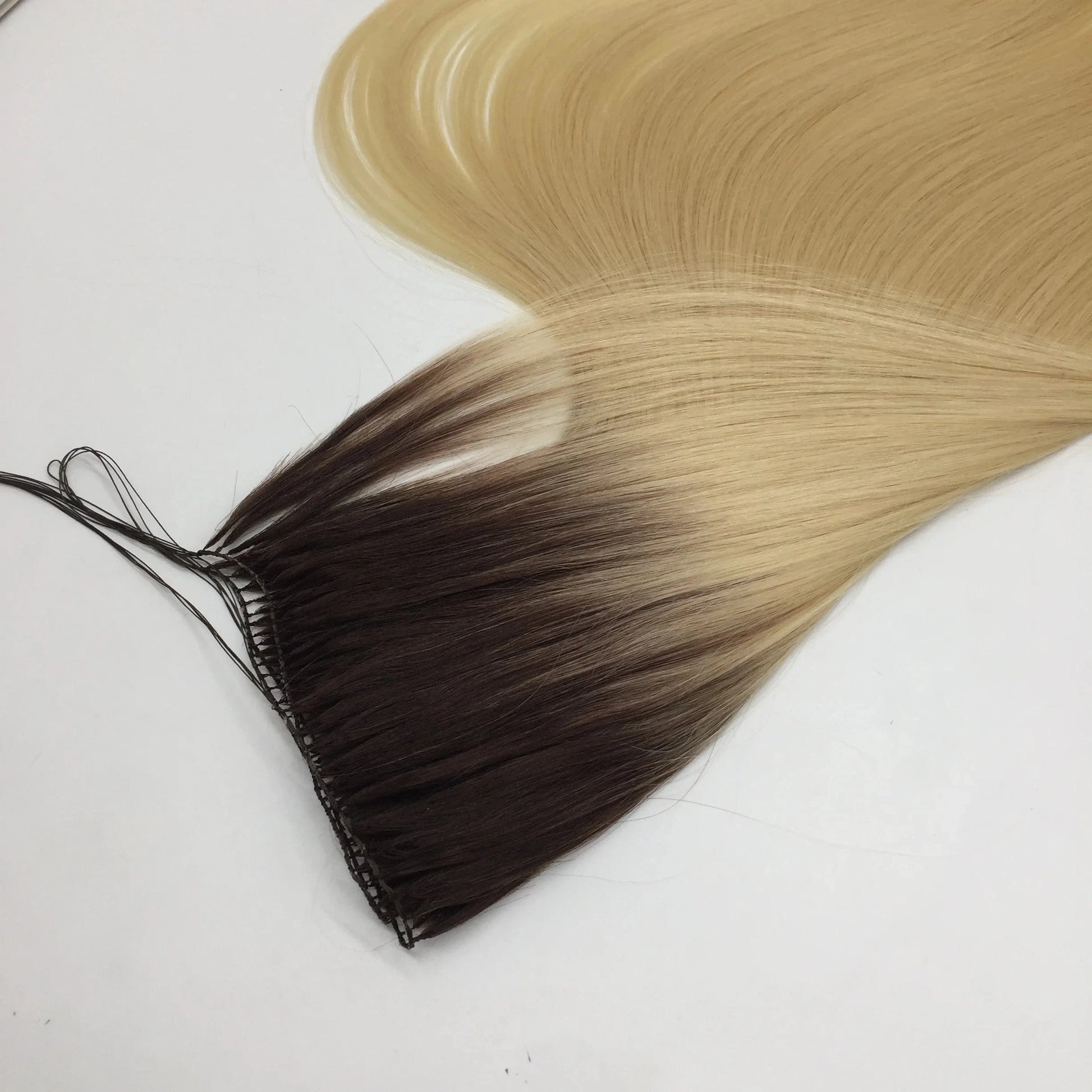 New Created most comfortable and Invisible 100% human virgin remy hair double stranded Feather Line Hair Extensions