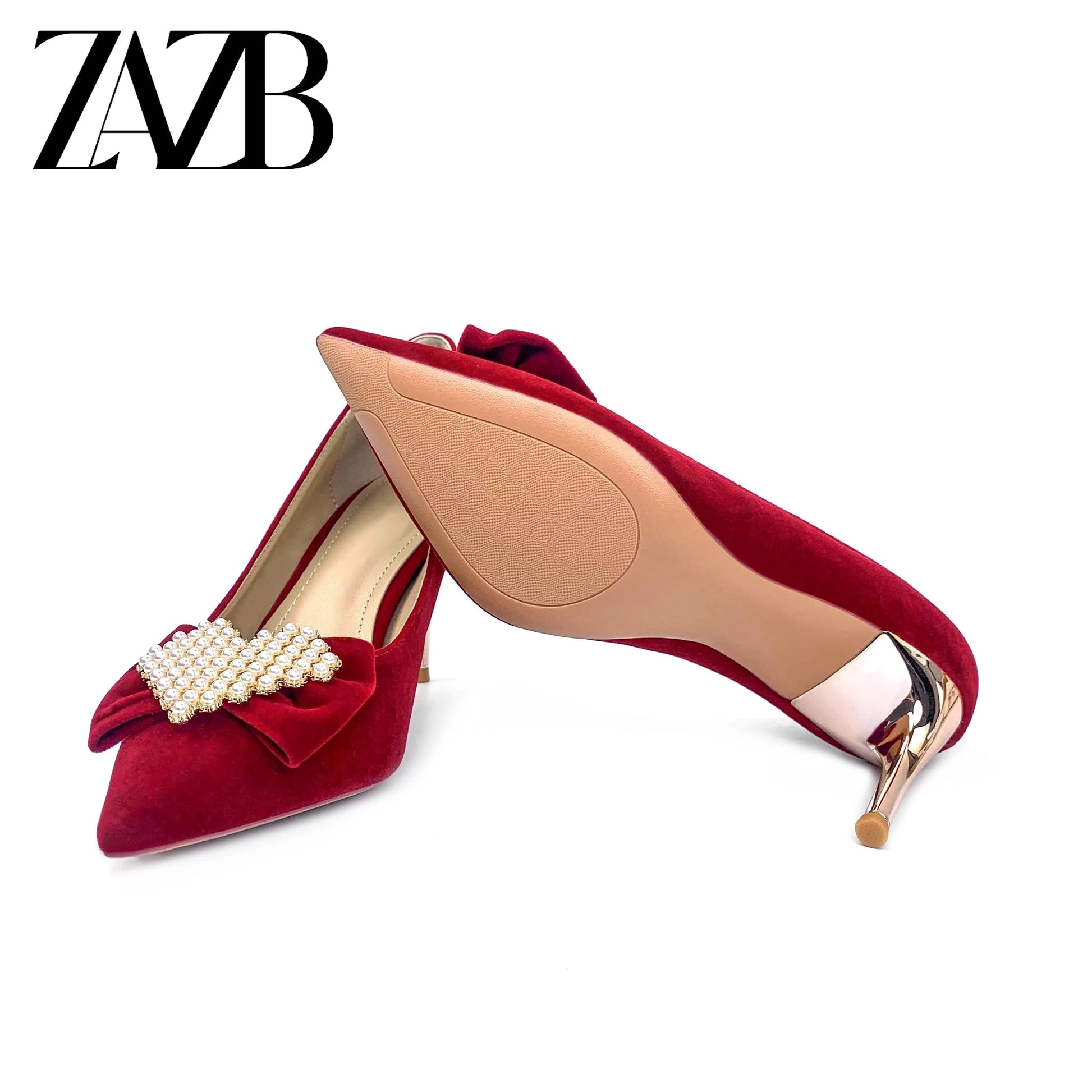 New Design Dress Women's High Heels Office Council Pointed Soft Top Women's High Heels