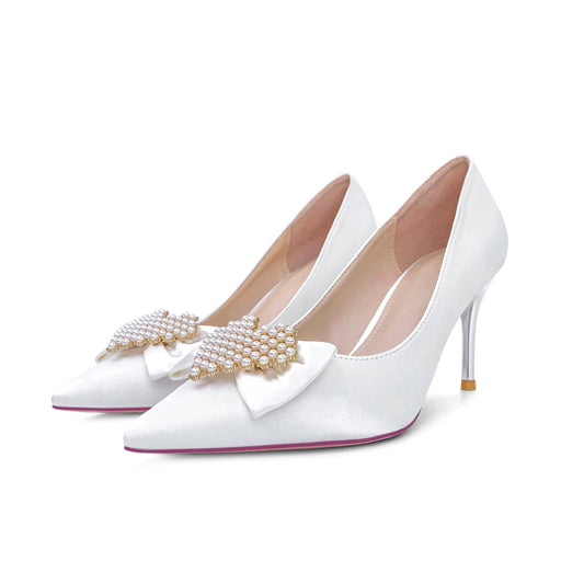 New Design Dress Women's High Heels Office Council Pointed Soft Top Women's High Heels