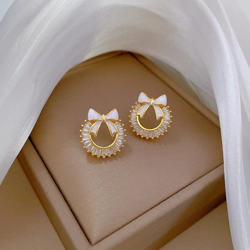 New Design / Earring Fashion 18k Gold Plated Stainless Steel Butterfly Necklace Earrings Chain Charm Pendant Women Butterfly Jewelry Set