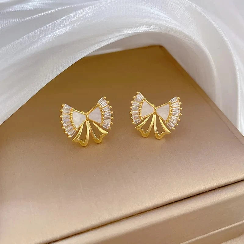 New Design / Earring New Arrive Fashional 18k Gold Plated Cheap Fashion Jewelry Set Light Luxury  Fine Jewelry Jewelry Sets