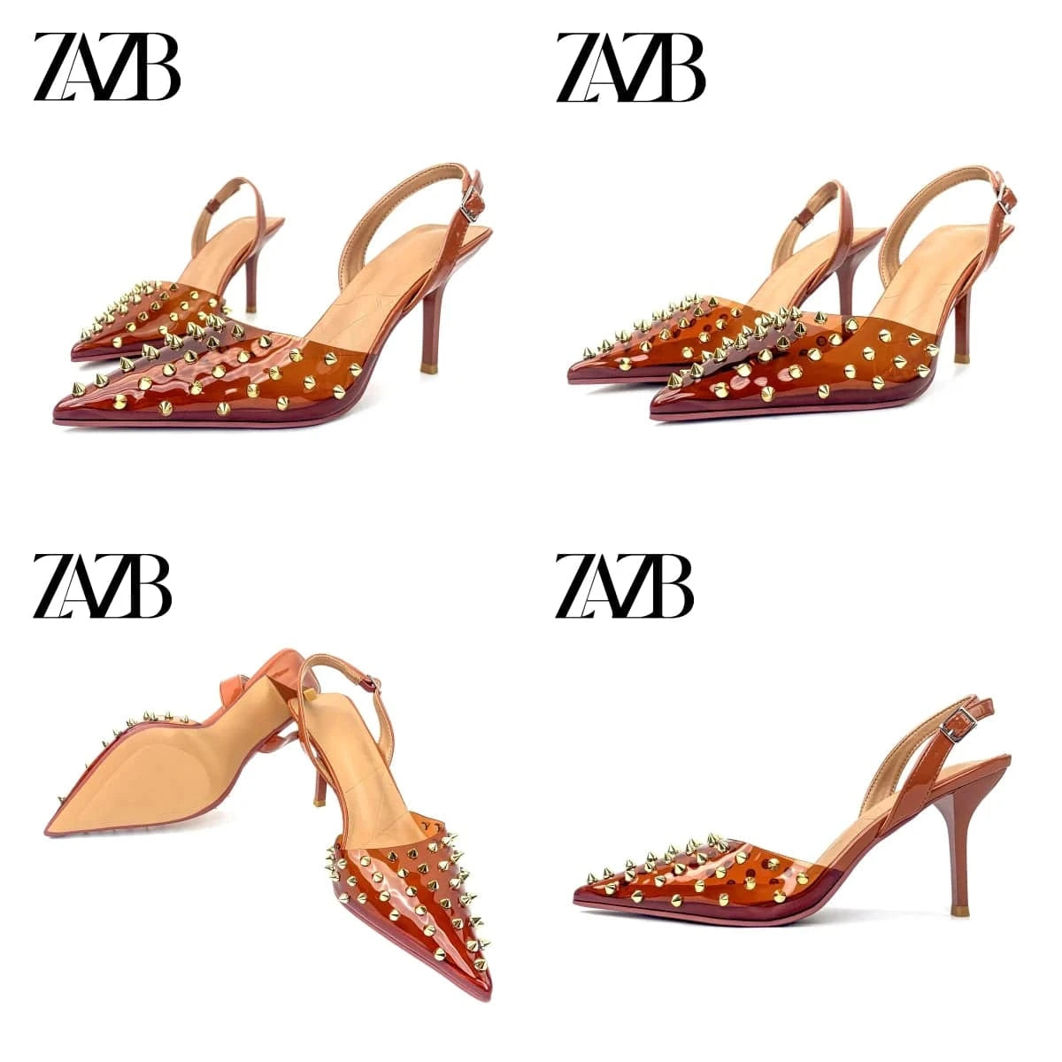 New design formal sparkling rivet Women's high heel Sandals rhombus unique banquet wedding bridal luxury dress ladies shoes
