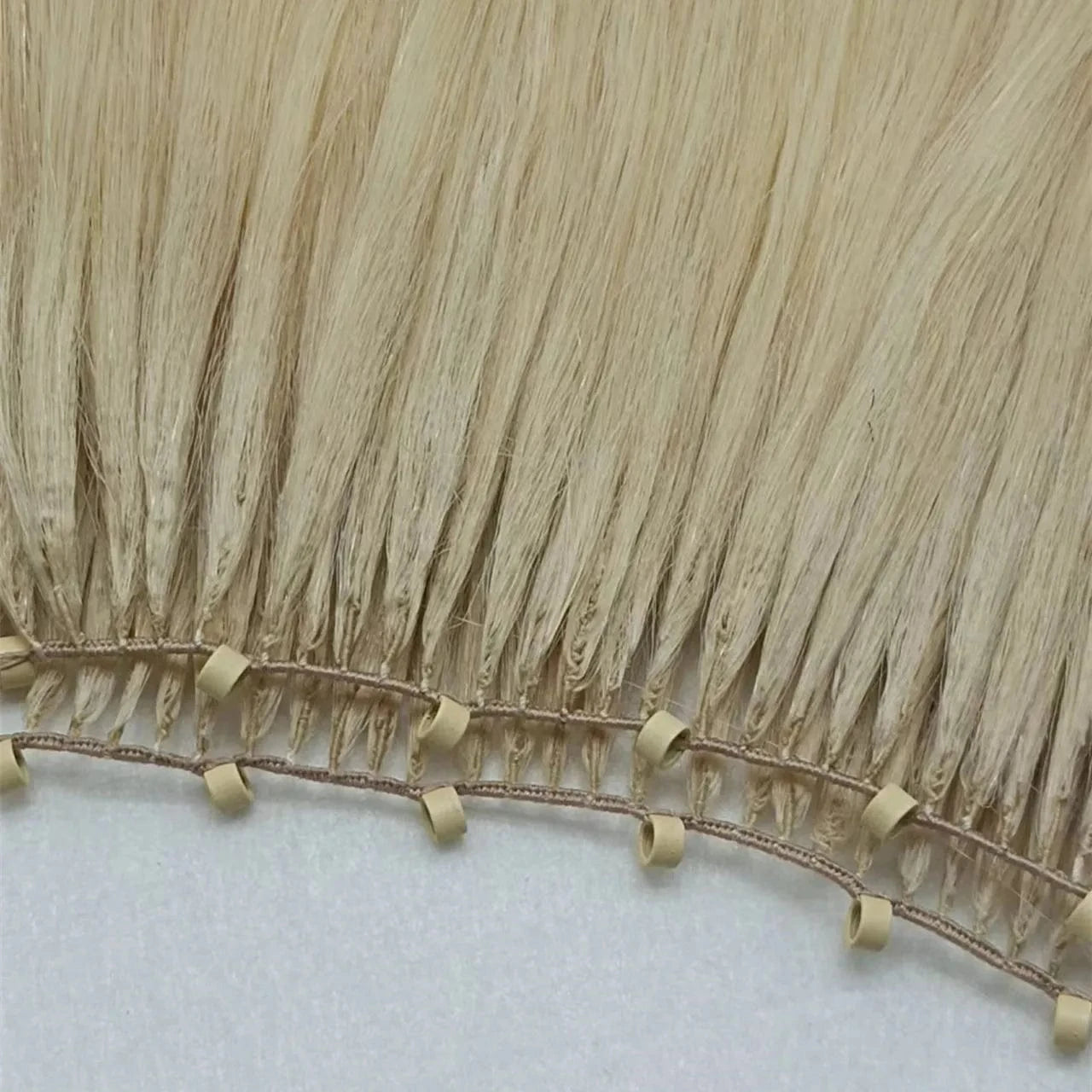 New Fashion Fluffy Healthy Long Curly Full As Real feather line weft Hair Brown Celebrity new fashion remy hair extension