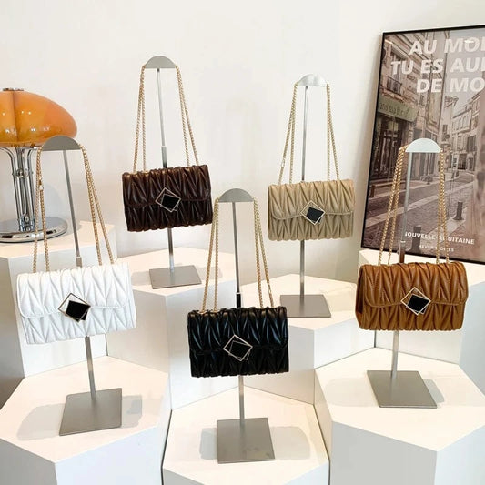 New Fashion Handbags 2024 Lady Luxury Chain Bags Lady Design Purses For Females