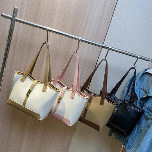 New Fashion Handbags 2024 Light Lady High Capacity Tote Bags Lady Design Purses for women