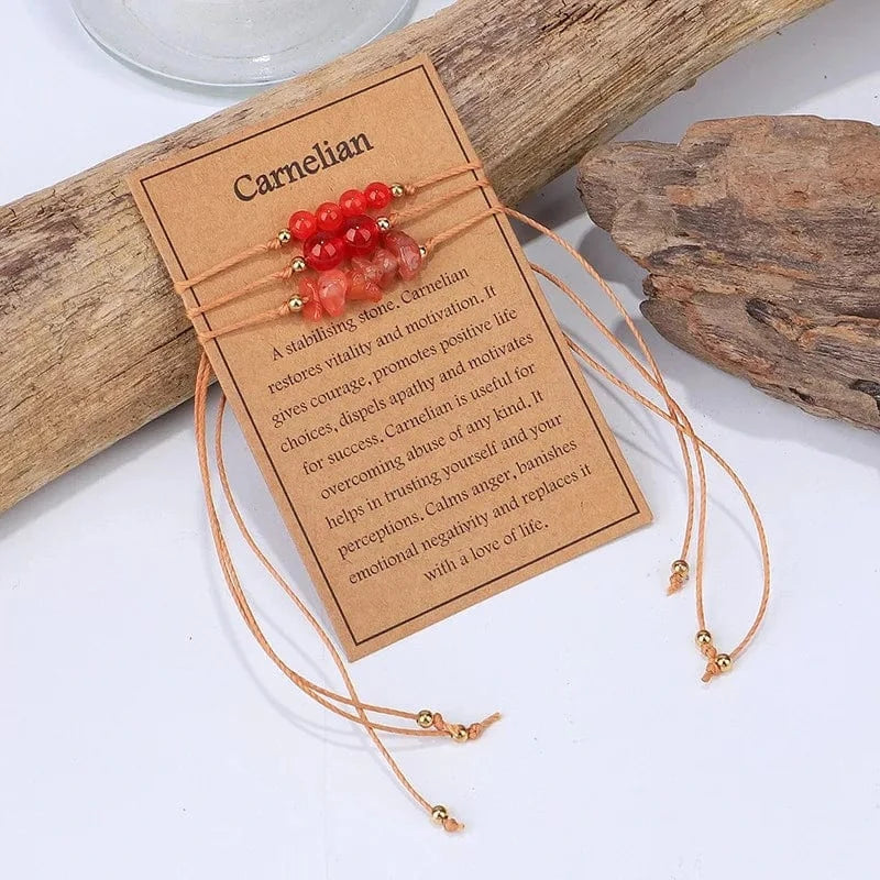 New Fashion Irregular Crystal Bead Bracelet Creative And Versatile Copper Bead Bracelet Women's Handwoven Bracelets