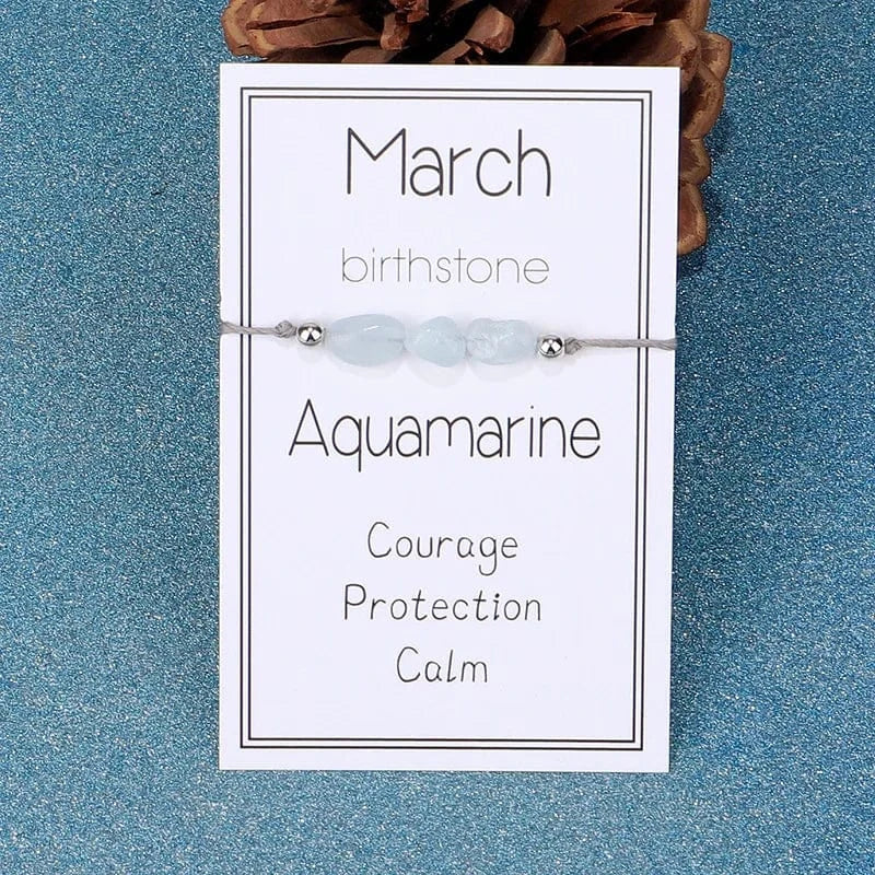 New Fashion Irregular Garnet Bracelet Personalized And Exquisite Stone Beads Bracelet Women's Handmade Adjustable Woven Bracelet