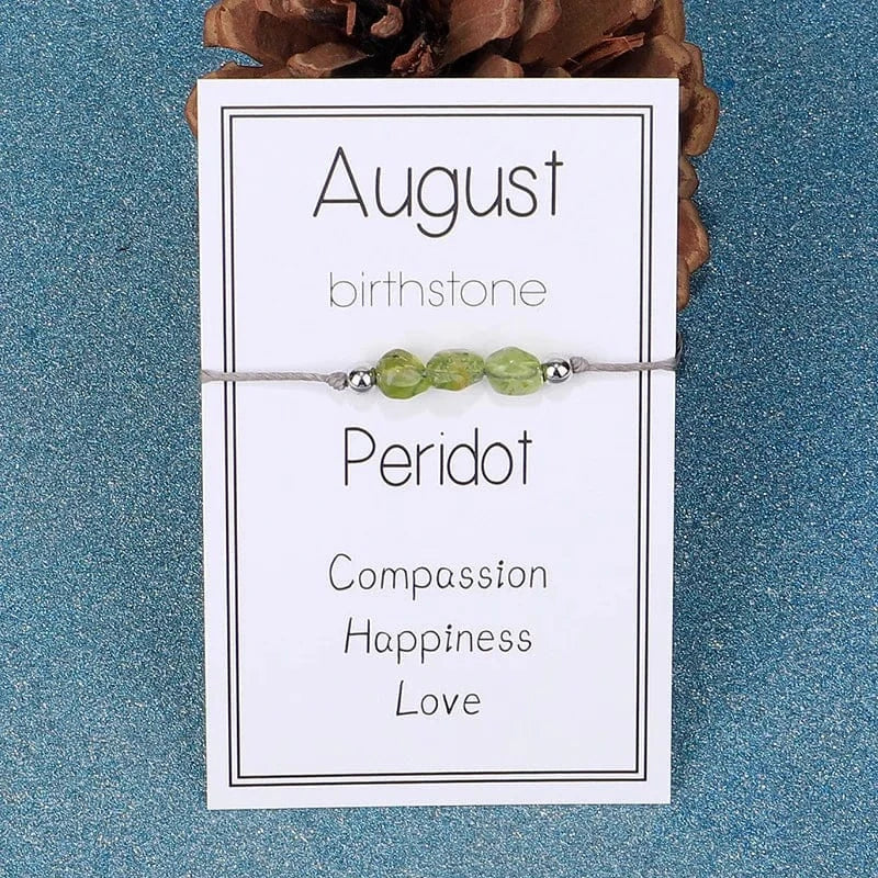 New Fashion Irregular Garnet Bracelet Personalized And Exquisite Stone Beads Bracelet Women's Handmade Adjustable Woven Bracelet