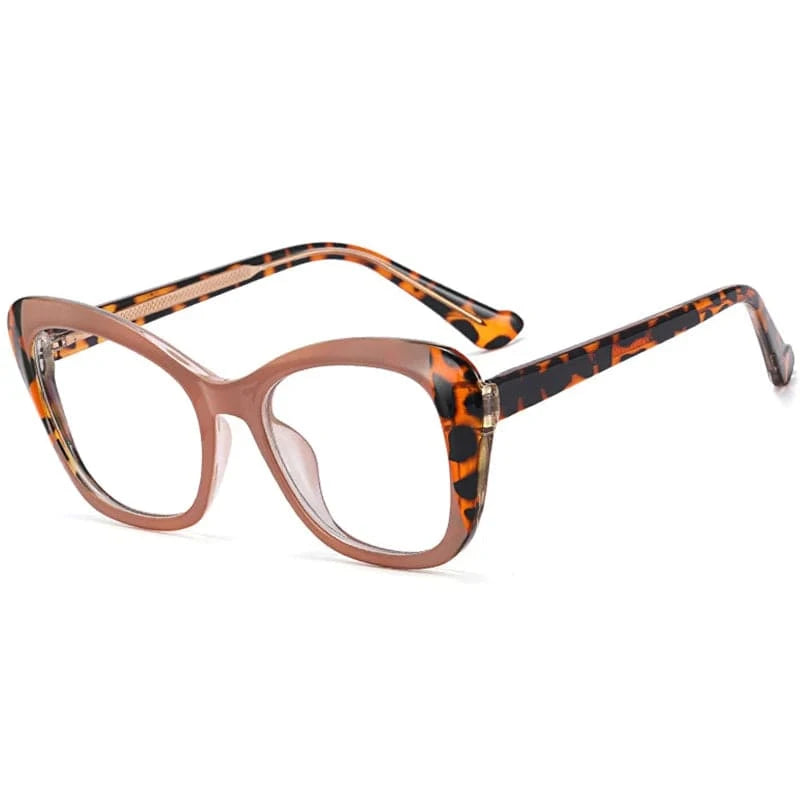 New Fashion Retro Cat Eye Eyeglasses Women Brand Designer Optical Frame Anti Blue Light Computer Glasses Frame