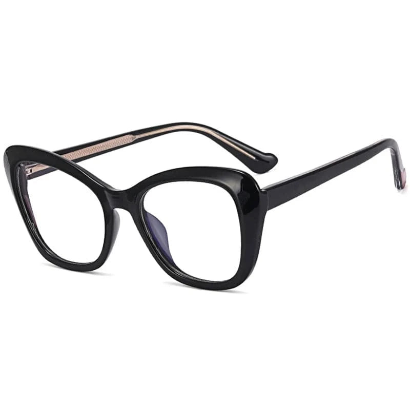 New Fashion Retro Cat Eye Eyeglasses Women Brand Designer Optical Frame Anti Blue Light Computer Glasses Frame