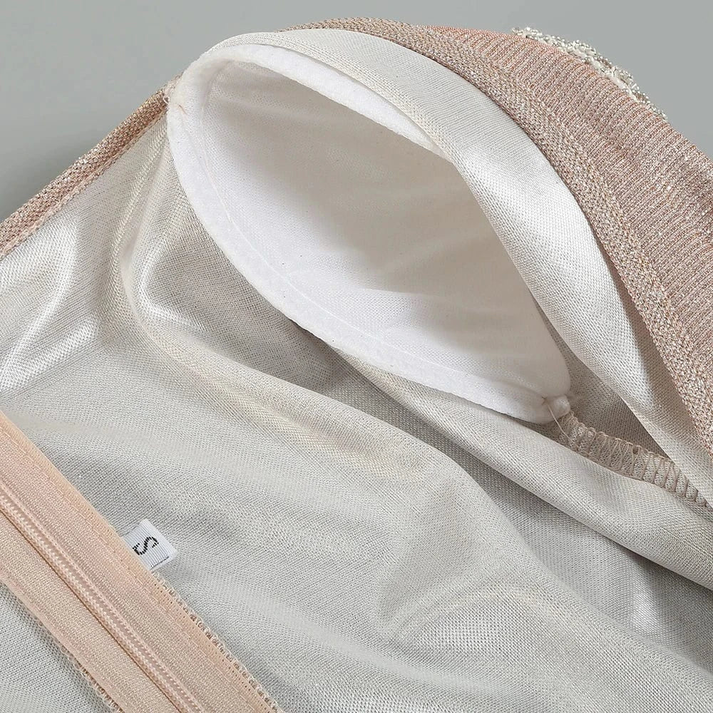 New Fashion Sequins Jumpsuit For Women 2025 Long Sleeves V Neck Draped Autumn Rompers Celebrity Evening Party Club Overall