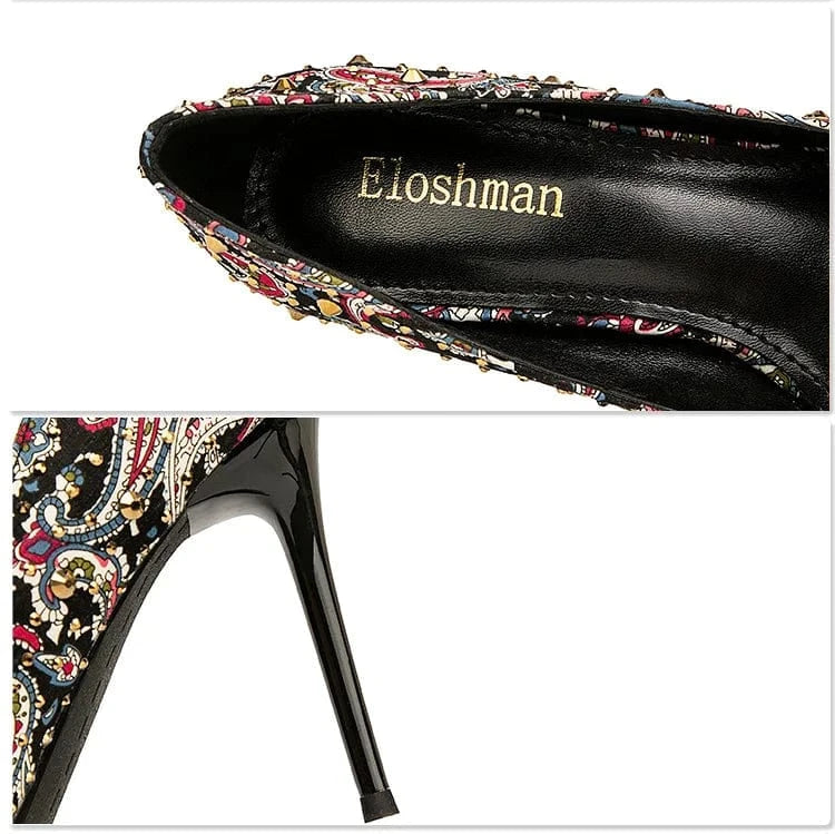 NEW Fashion simple sexy nightclub pumps  stiletto shallow mouth  shoes pointed-toe studded high heels