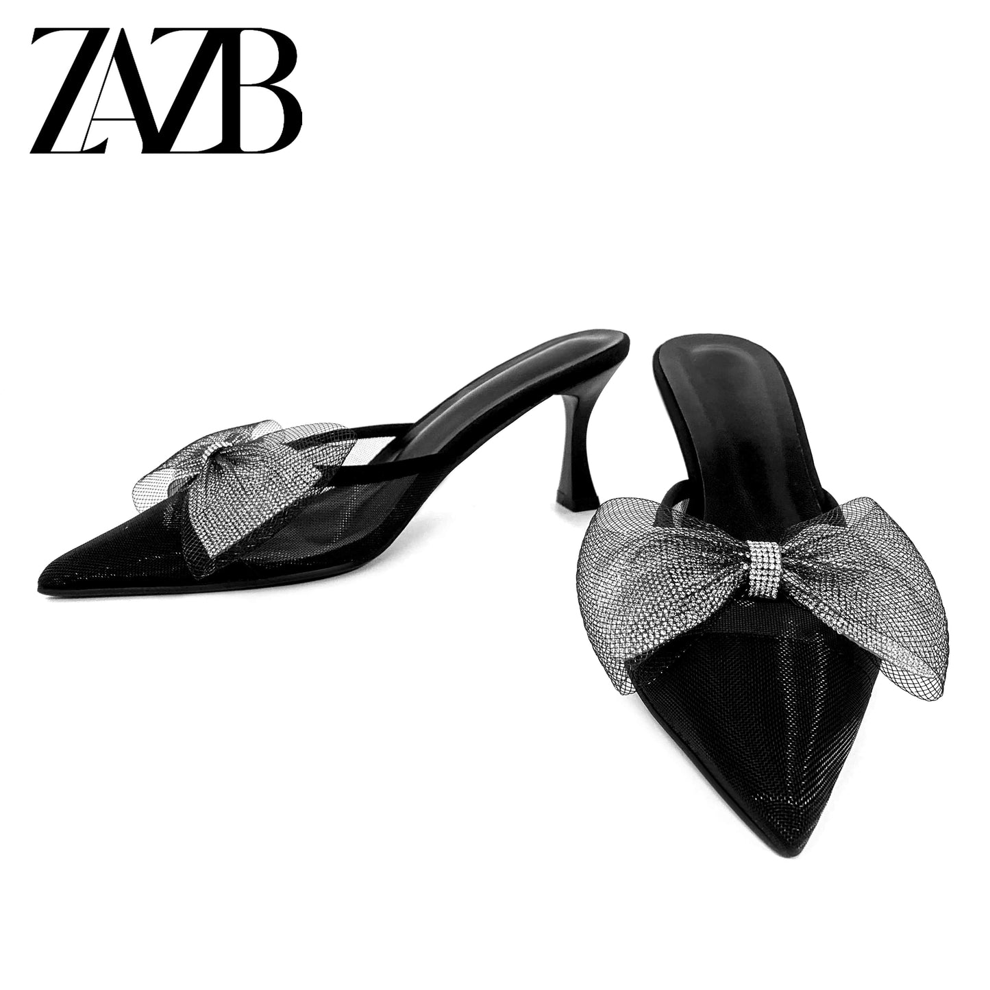 New slim heel classic half pack pointy high heels, women's fashion, versatile and comfortable