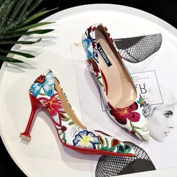 New spring Women Pumps High Heels Pointed Toe Sexy Stiletto Shoes Women Shallow shoes zapatos de mujer