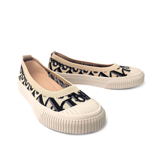 New styles loafer weave Women's flat shoes office decorative pattern espadrilles knitting Hollowed out casual simple flats