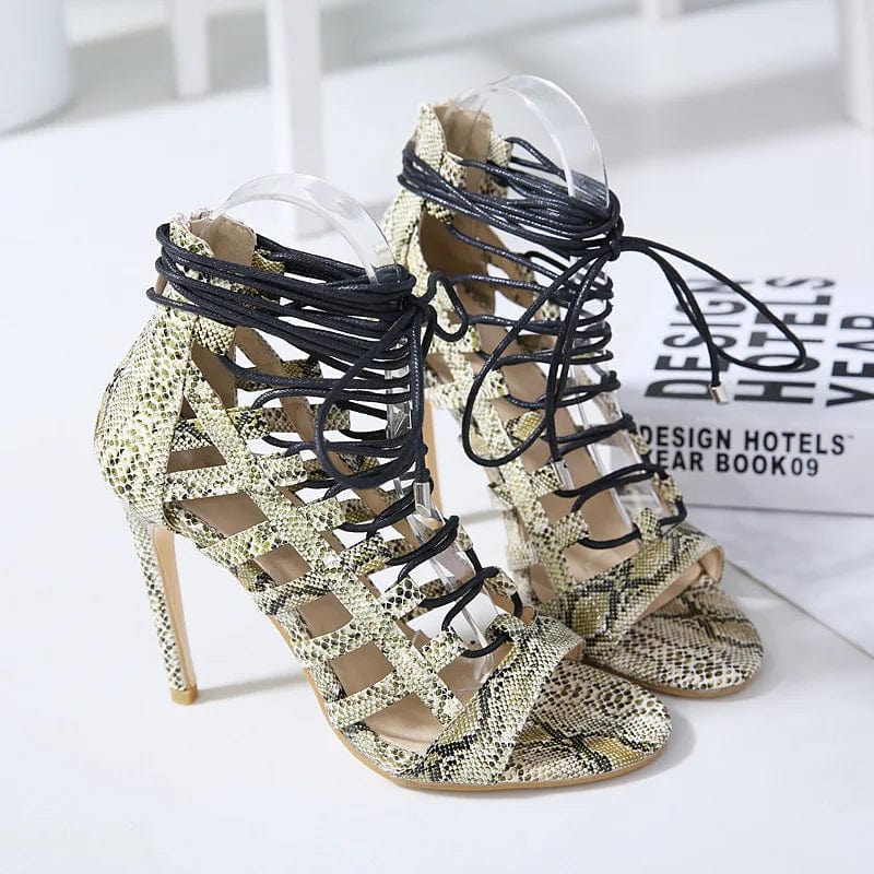 New Suede back zipper Lace Up Women high heel shoes