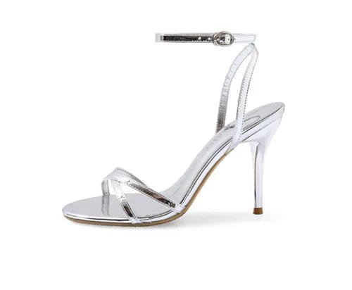 New Summer Female High Heels Stilettos Women Round-toe T-strap Slingbacks Pumps Sexy Party Outside Ladies Dress Sandals