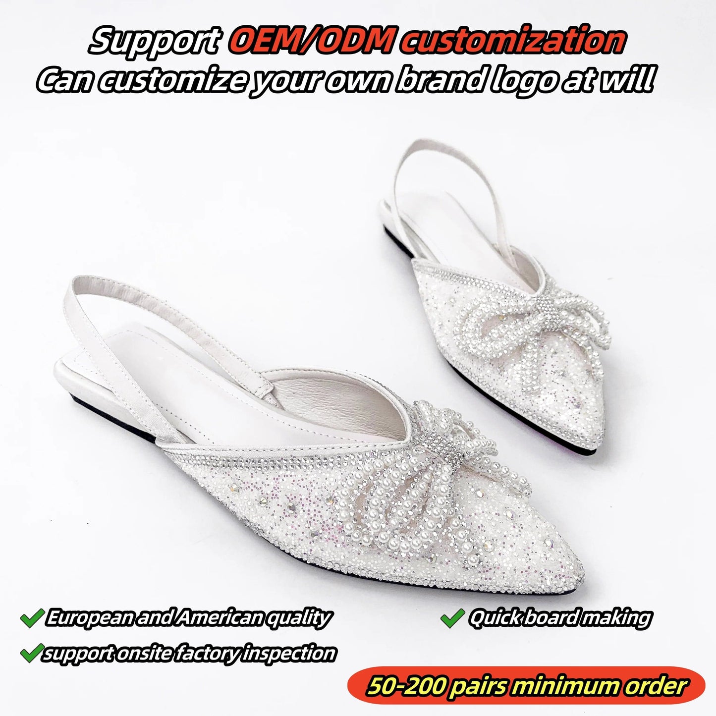 New summer wholesale bowknot Pointed head women's flat sandals Rome fashion One word band shoes Elegant office