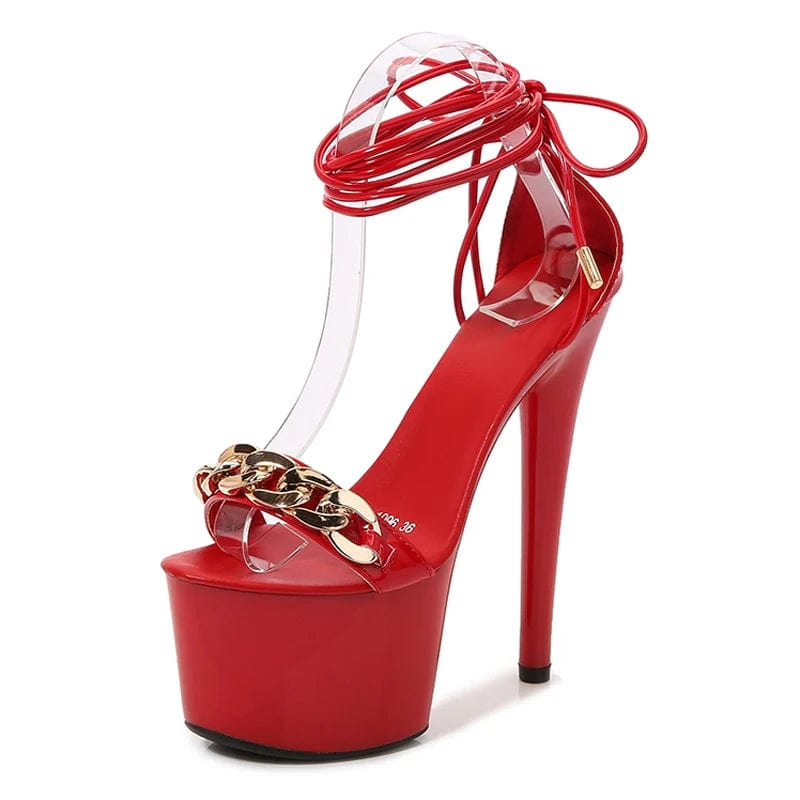 New trend sexy women shoes 17 cm stilettos platform nightclub pole dance strippers heels women sandals
