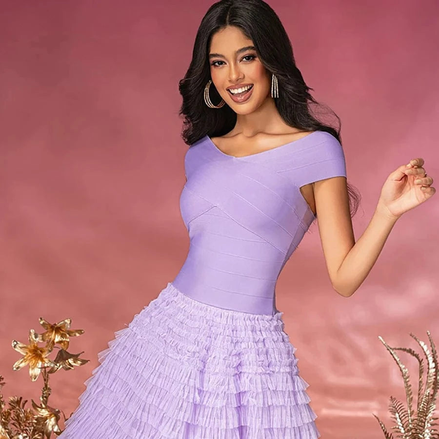 New Women Sexy Crew-Neck Sleeveless Dress Niche Style Black And White Temperament Dress Elegant Fashion Party Evening Dress