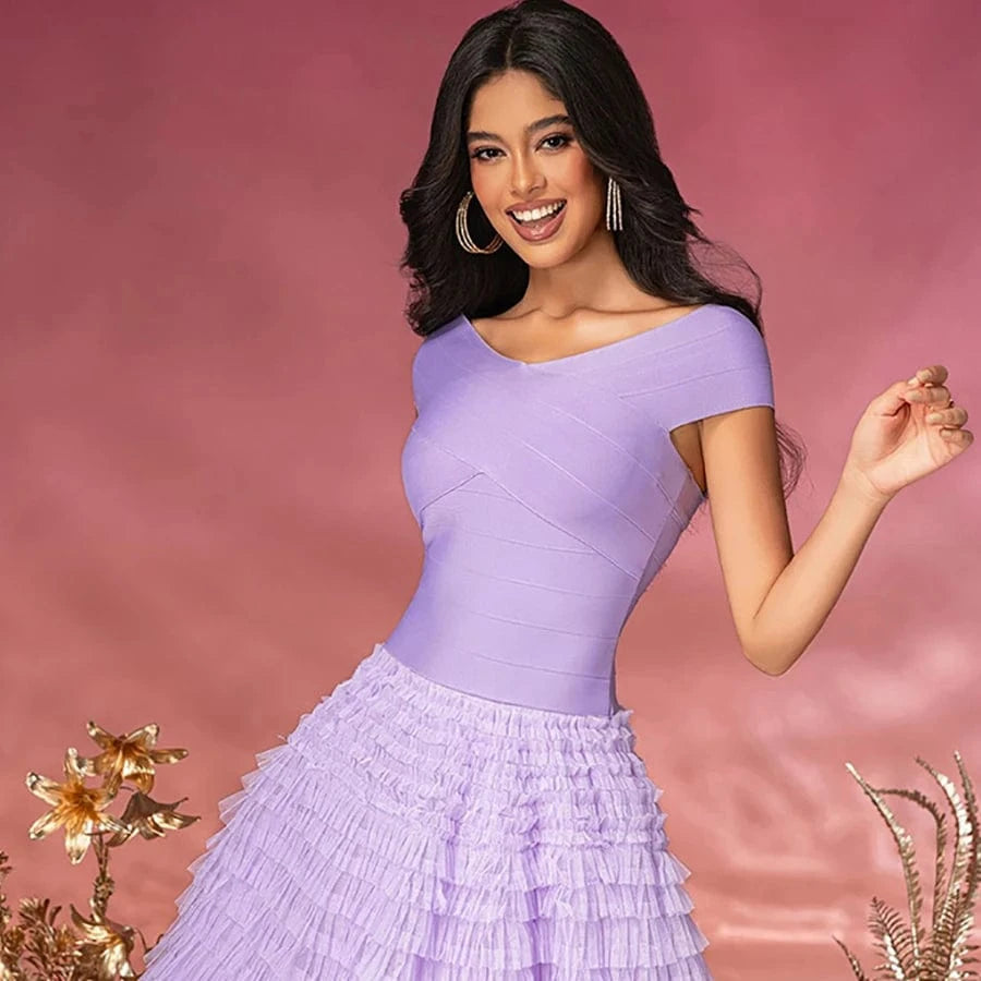 New Women Sexy Crew-Neck Sleeveless Dress Niche Style Black And White Temperament Dress Elegant Fashion Party Evening Dress