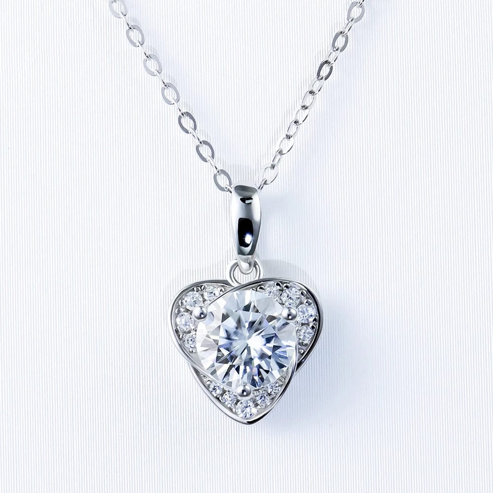 Newest 925 Silver Fine Jewelry Pendants Charms 2 carat Moissanite Diamond Gemstone Jesus Cross Classical Chain Pendant Necklace