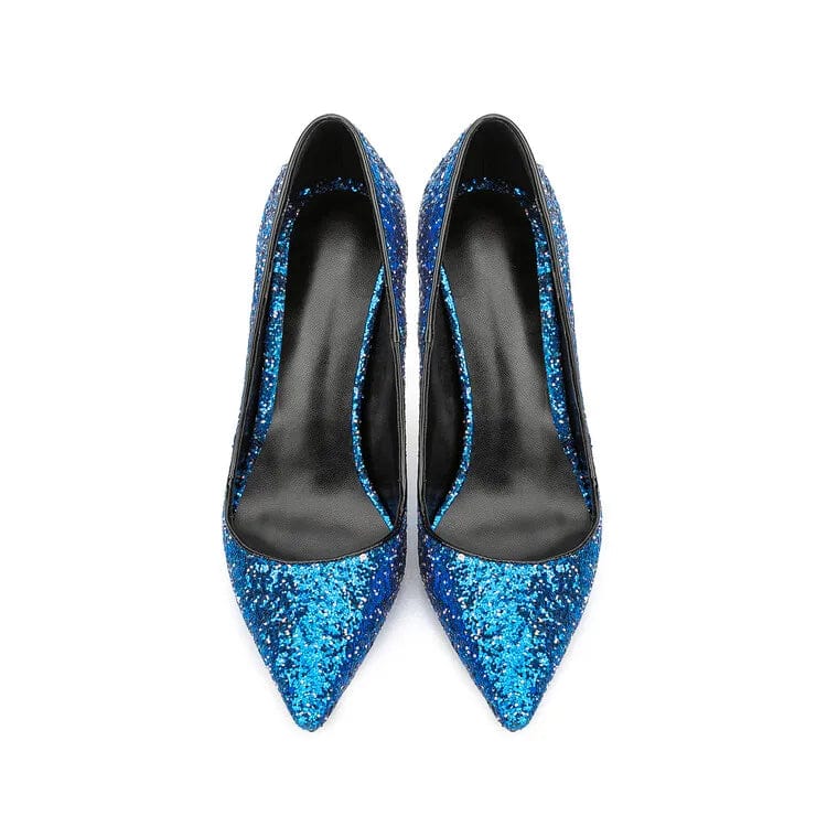 Newest Luxury Brand Ladies Stiletto Shoes Sexy High Heels Shoes Special Electroplating Imported Gretel Fashion Women Pumps