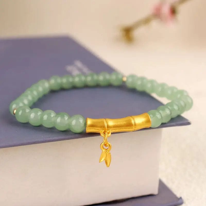 Newly Popular In 2024 Flower Bracelet Female Forest Student Colored Bracelet Minimalist and Niche Crystal Bracelets