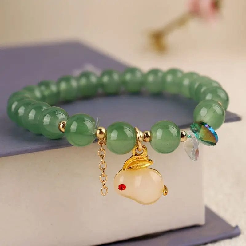 Newly Popular In 2024 Flower Bracelet Female Forest Student Colored Bracelet Minimalist and Niche Crystal Bracelets