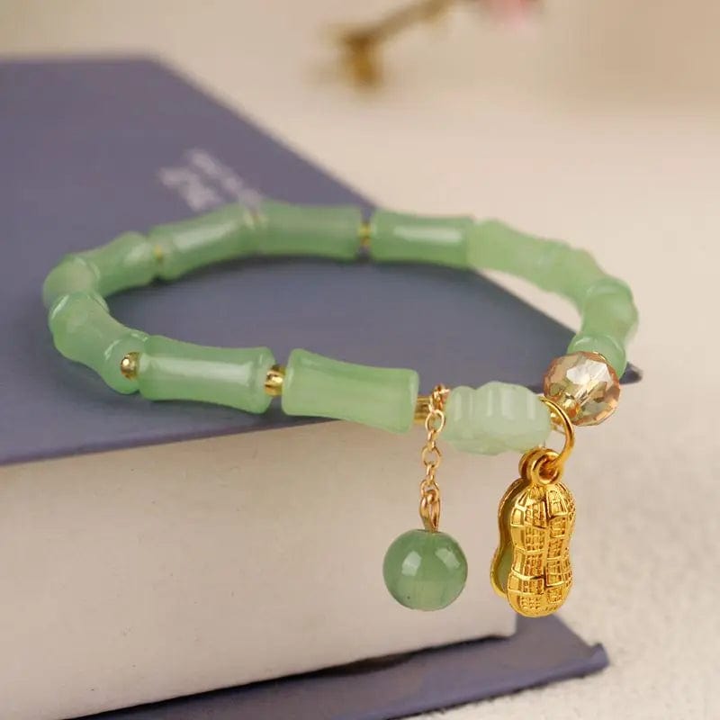 Newly Popular In 2024 Flower Bracelet Female Forest Student Colored Bracelet Minimalist and Niche Crystal Bracelets
