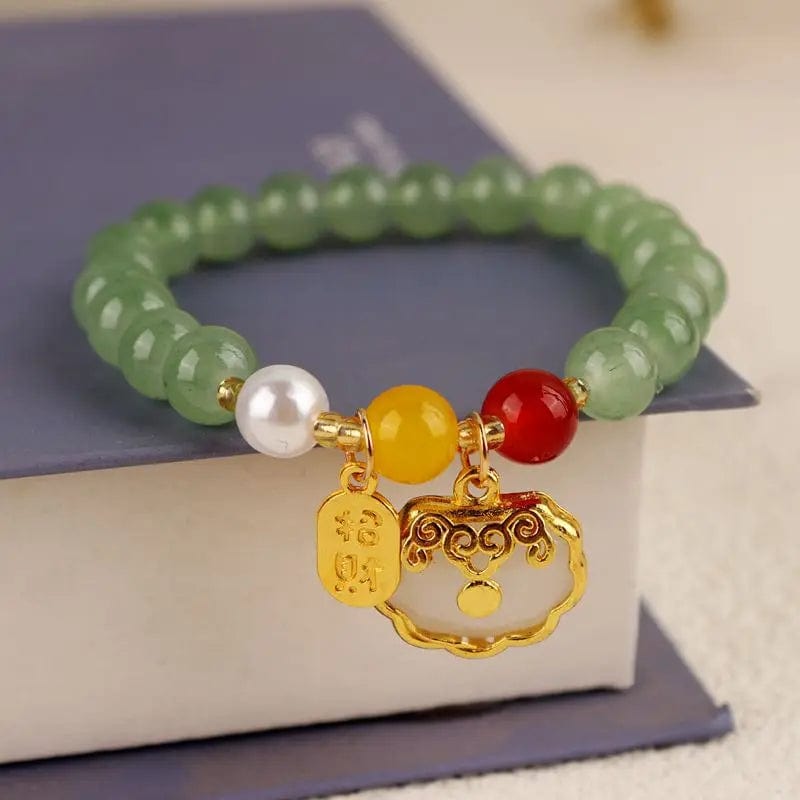 Newly Popular In 2024 Flower Bracelet Female Forest Student Colored Bracelet Minimalist and Niche Crystal Bracelets