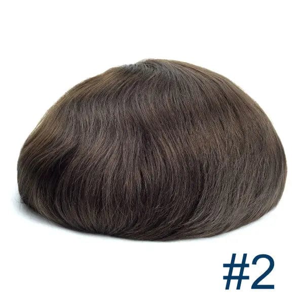 Newtimes hair stock fine mono french lace mens human hair replacement systems toupee for men