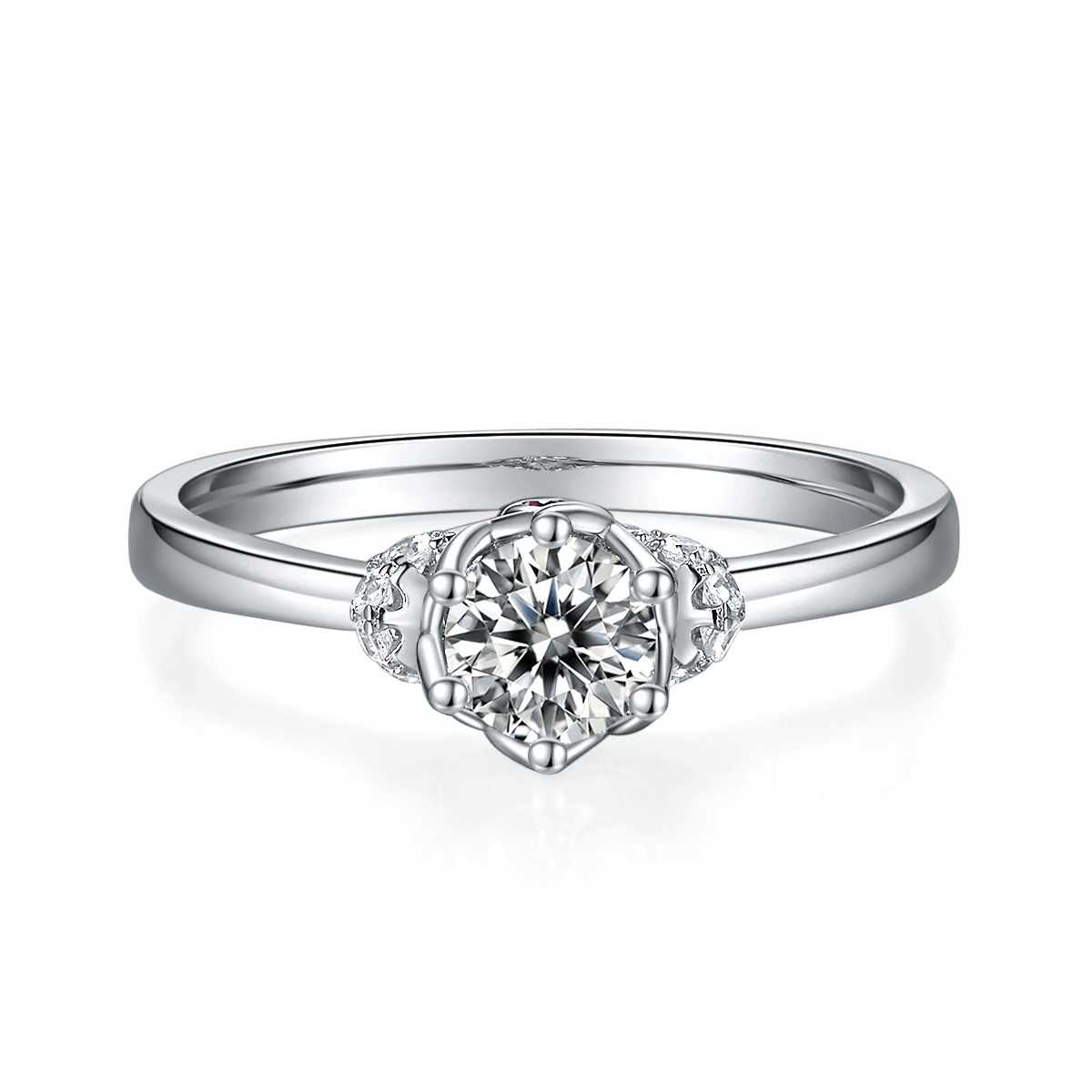 NINE'S Custom Woman jewelry Silver Rings Sterling Silver 925 Jewellery Colored Ruby Fashion Ring 925 Sterling Silver Rings