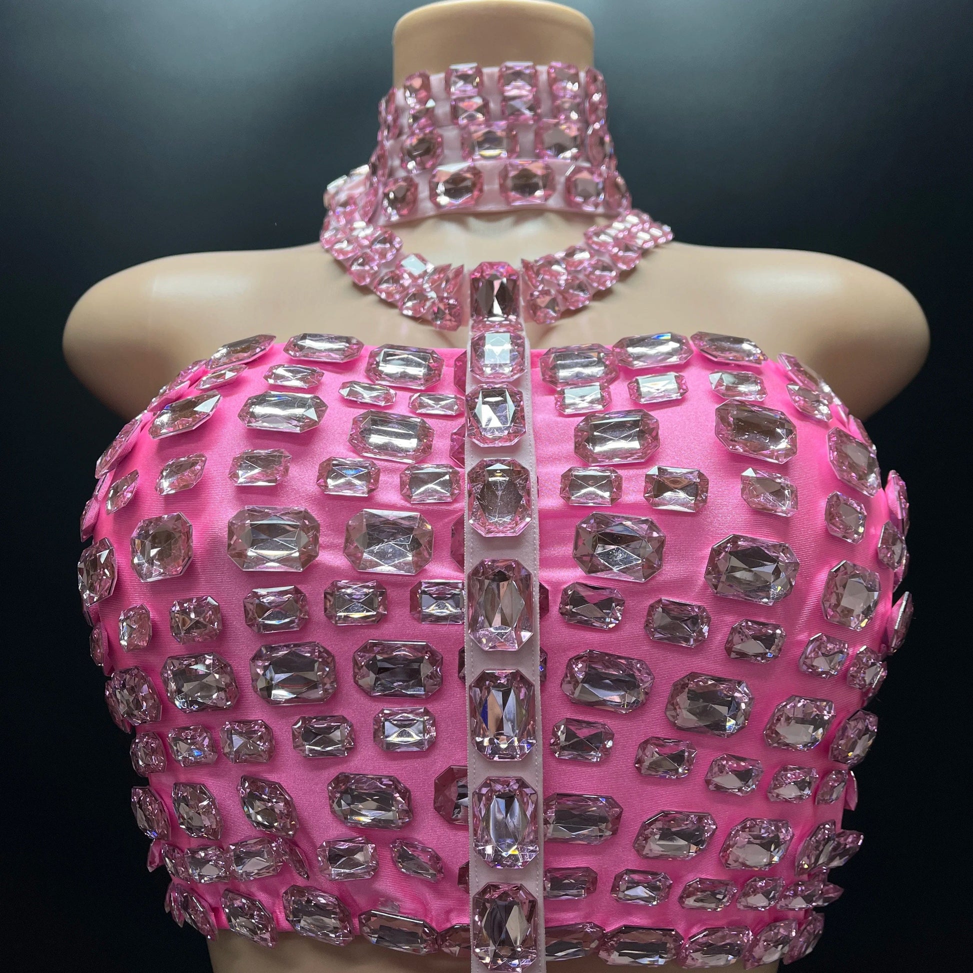 NOVANCE Y3745-E dropshipping productos 2024 rhinestone vest for women bodycon pants sexy mesh see through for causal for club