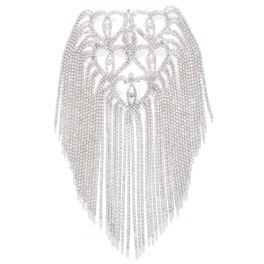 Novel Epaulets Jewelry Accessories Shoulder Board Wedding Bridal Clothes Accessories Strap Jewelry