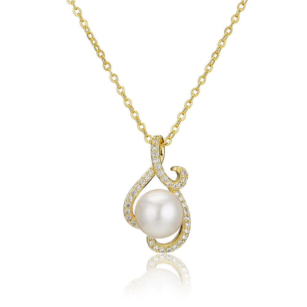 NP2229 Gold RAKOL NP055 fashion arrival wedding women necklace engagement pearl necklace