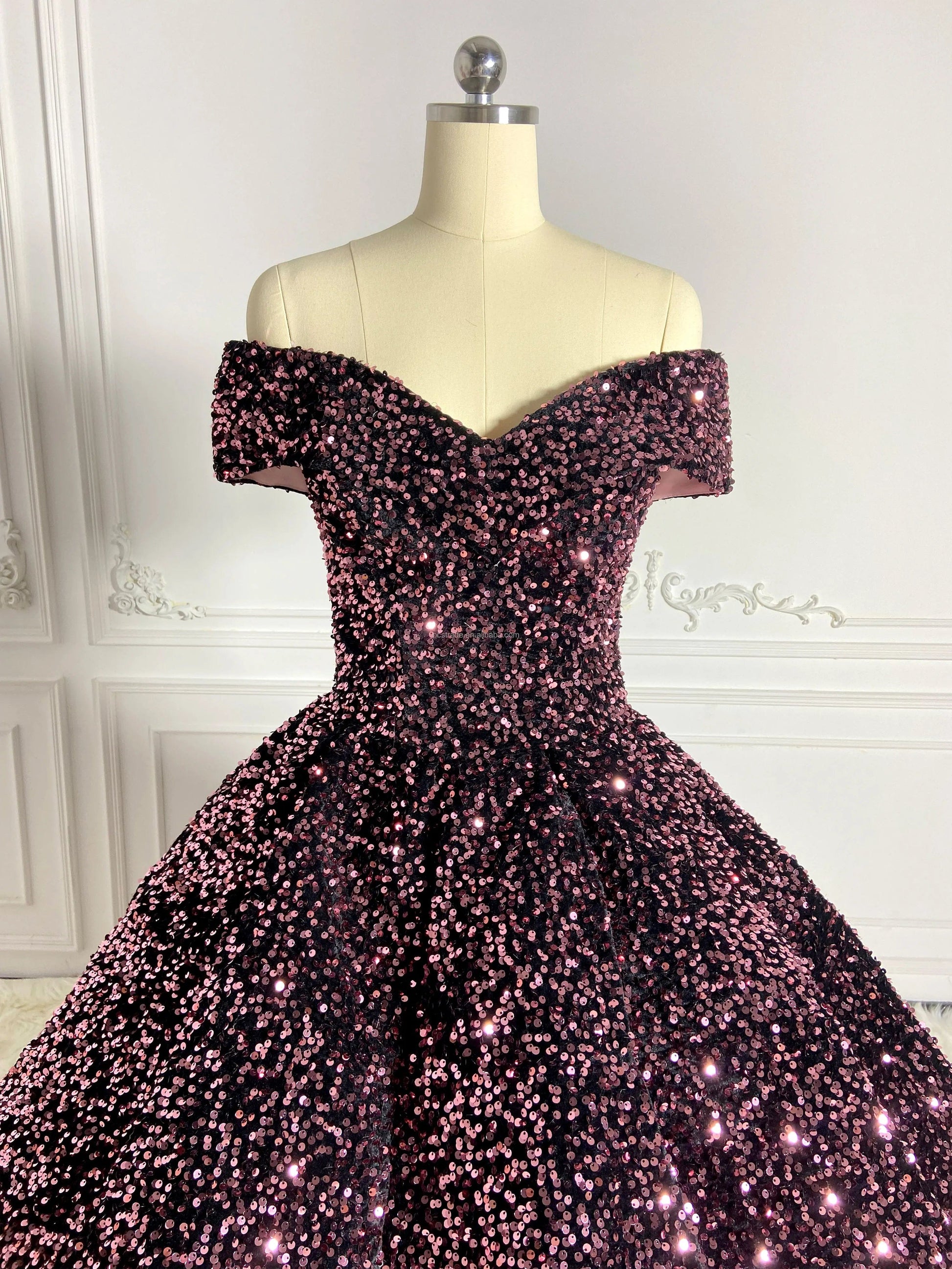 Ocstrade Custom Stage Performer Dresses Luxury Ball Gown Mermaid Wedding Party Dress 2023 Elegant Maxi Prom Evening Sequin Dress