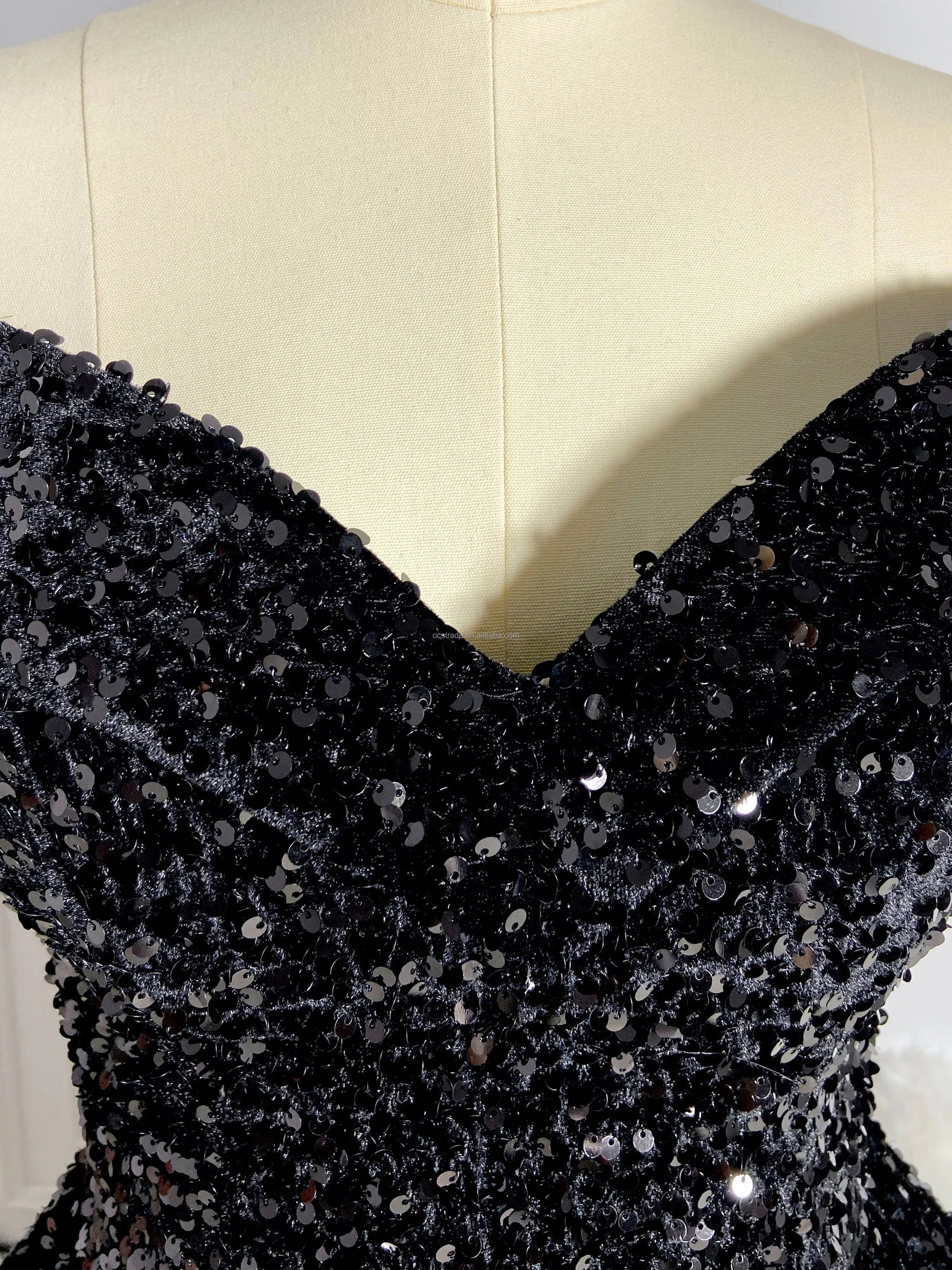 Ocstrade Glitter Black And Red Gradient Maxi Dresses Women Party Evening Elegant Long Gown Gowns For Women Prom Evening Dresses