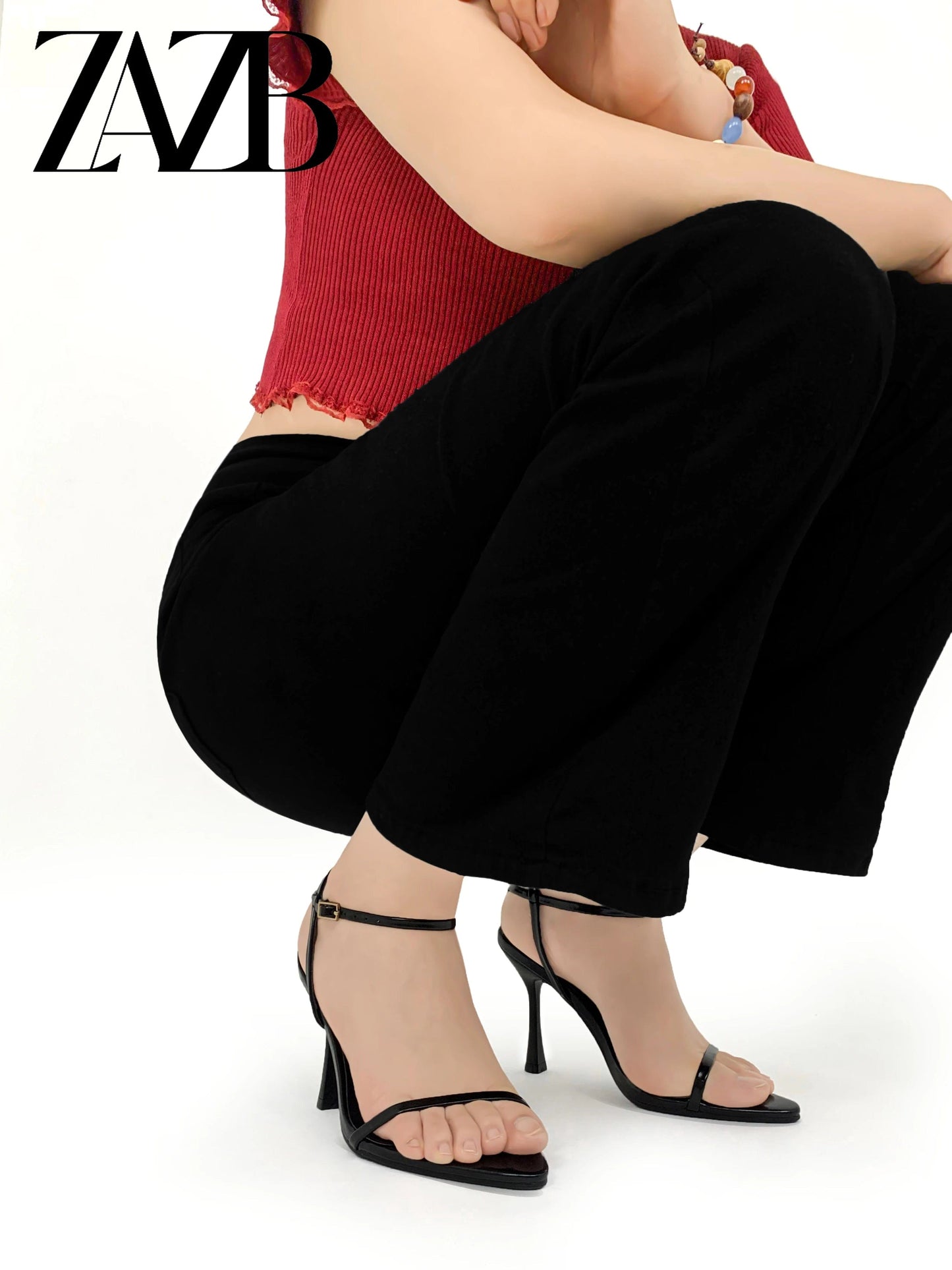 Office Black Custom leather high heels shoes for women sandals and ladies shoes femmes chaussures pour femmes wedding bride