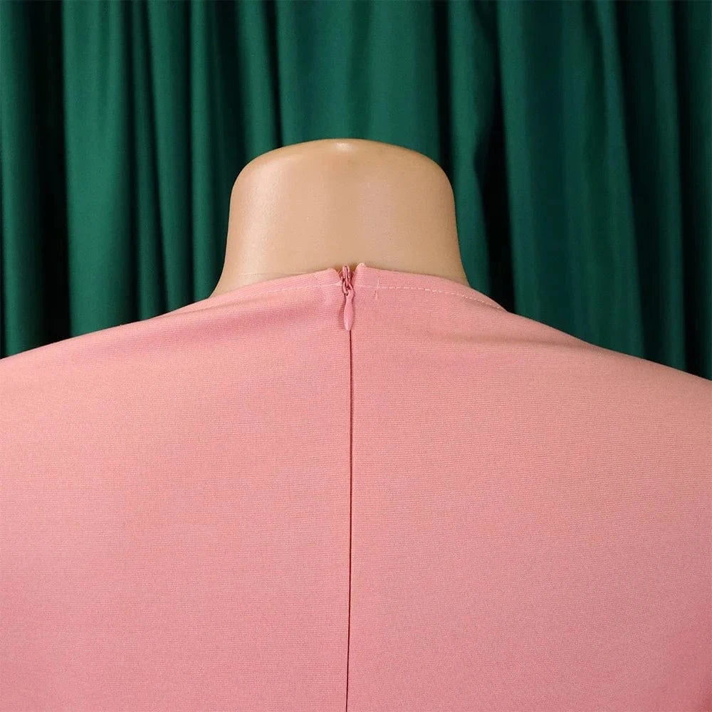 Office Dresses for Woman 2024 New Skew Collar Full Sleeve Sashes Sheath Package Hips Mid Calf Professional Business Work Dress